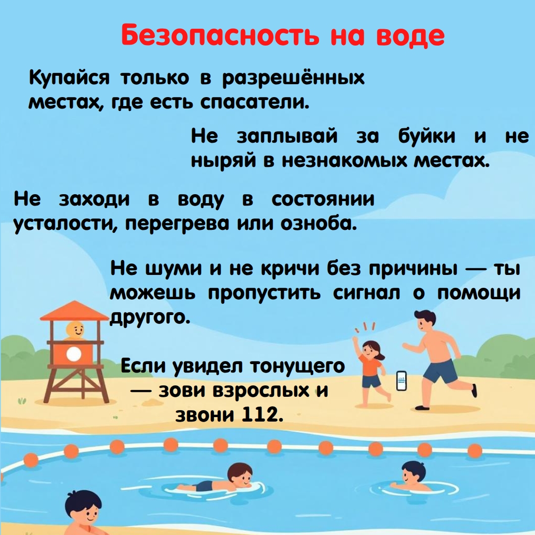 Безопасность на воде Безопасность на воде