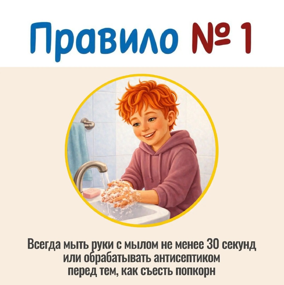 Правила поведения в кинотеатре Правило 1