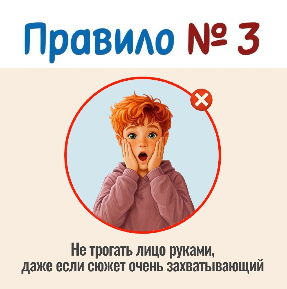 Правила поведения в кинотеатре Правило 3